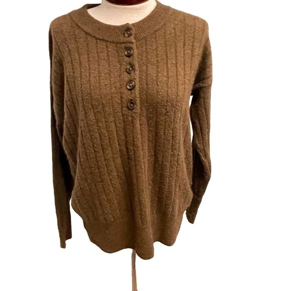Madewell XXS Bowden Hebley Sweater Merino wool Blend Runs big - Picture 1 of 6